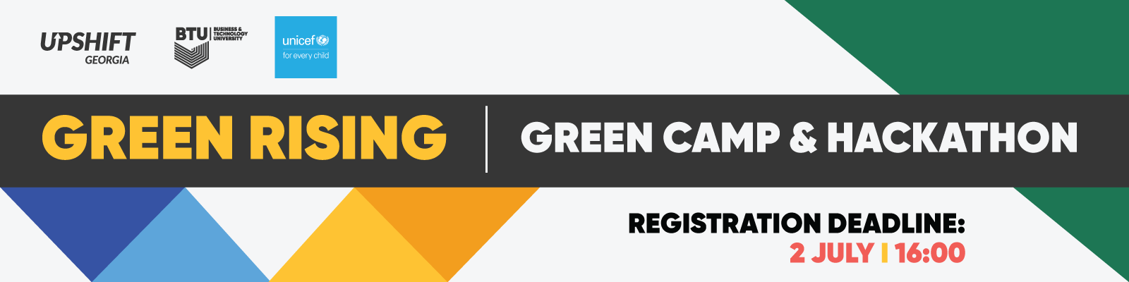 Green Rising — Green Camp & Hackathon